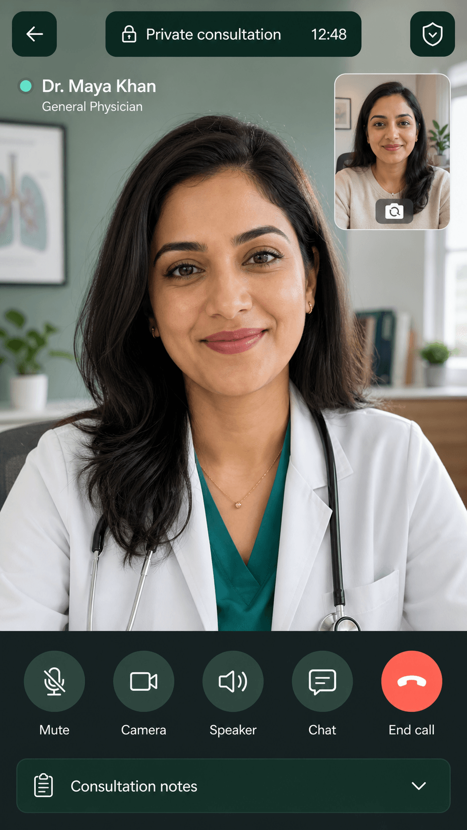 Wellora Health private video consultation