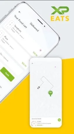 XP Eats delivery tracking experience